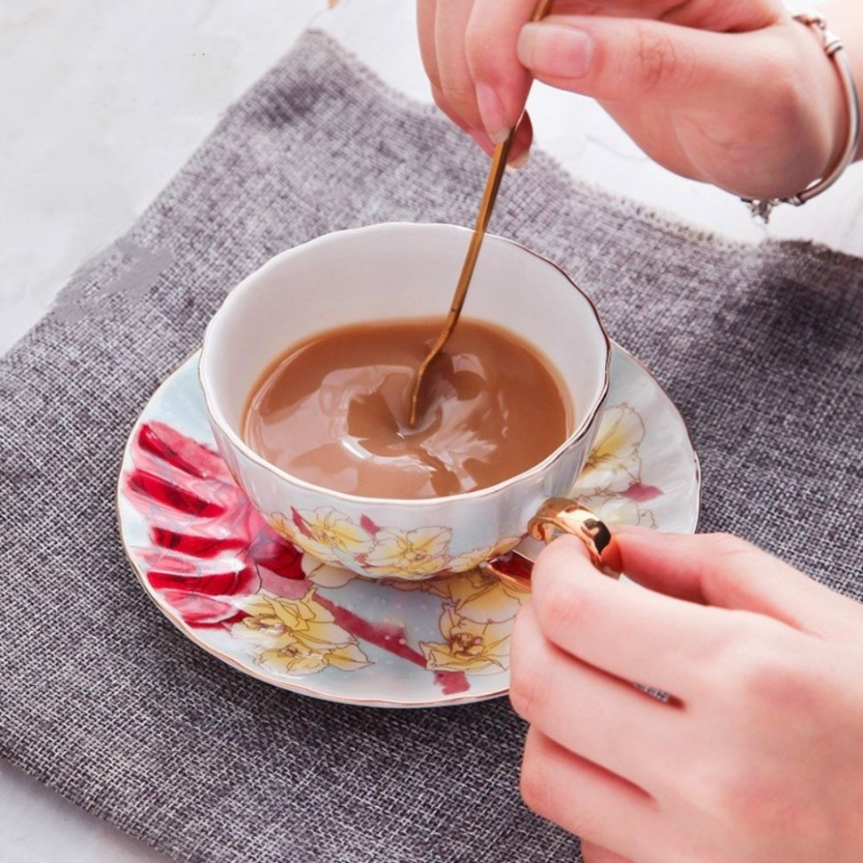 Чашка с блюдцем Ceramic Grace