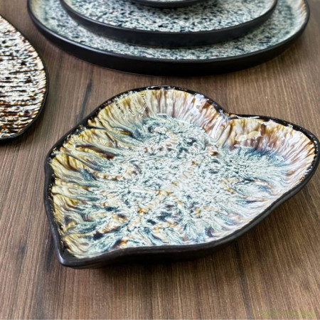 Тарелка листок Panoptikon II