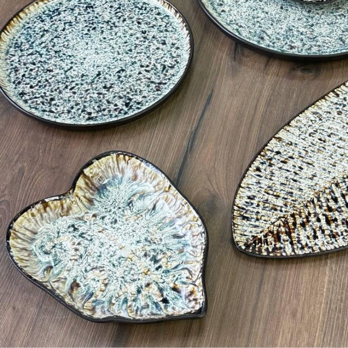 Тарілка листок Panoptikon II