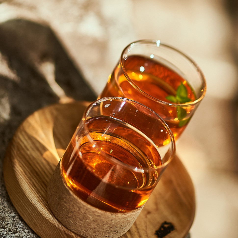 Cтакан с корковой подставкой Teeamo (200 мл)