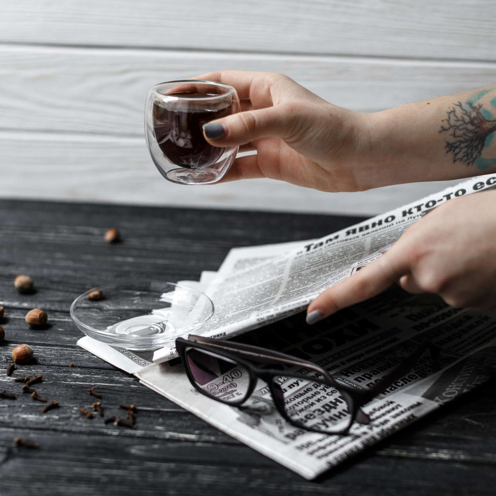 Склянка з подвійною стінкою Chok (80 мл)