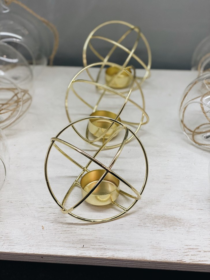 Металлический подсвечник Oreo