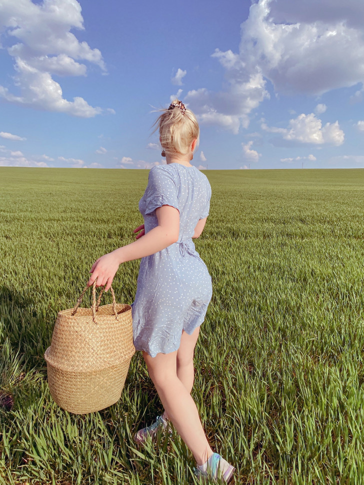 Плетеная корзина Gerda