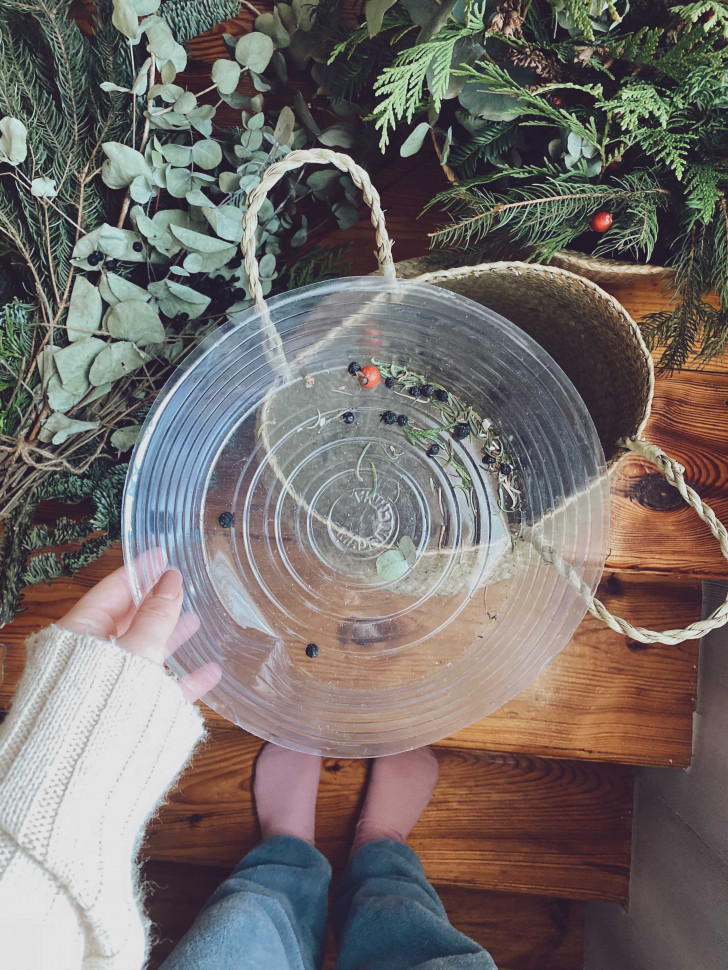 Плетеная корзина Gerda