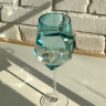Скляний келих для вина Blush blue 650 мл