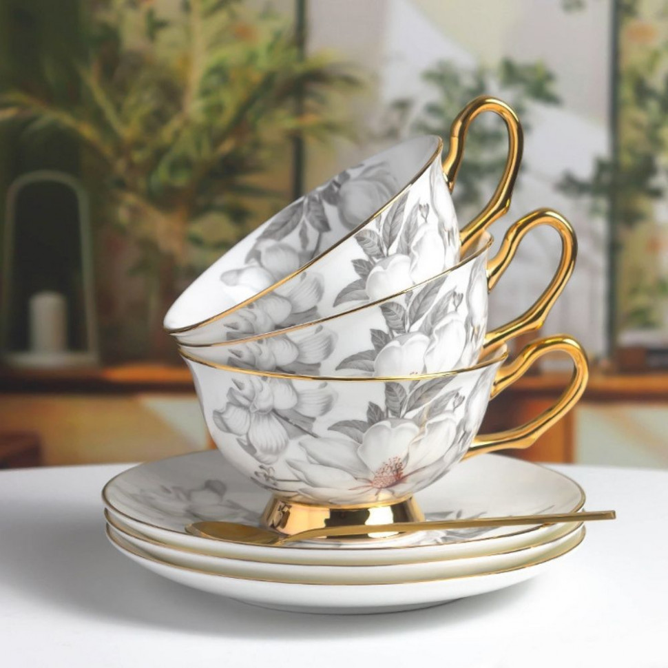 Чашка з блюдцем Classic Grace