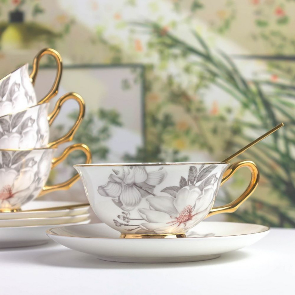 Чашка з блюдцем Classic Grace