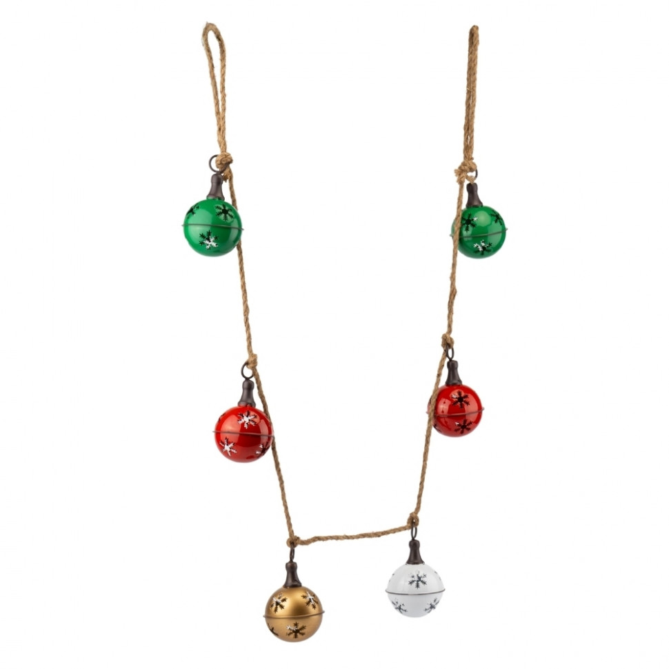 Гирлянда с 6 колокольчиками