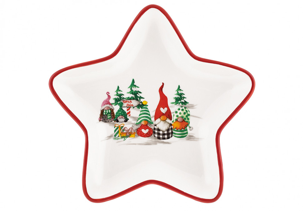 Керамічне блюдо у формі зірки Nativity