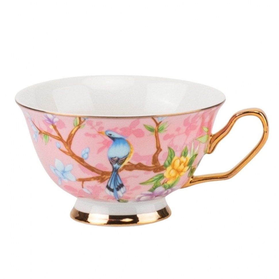 Чашка с блюдцем Spring Birds