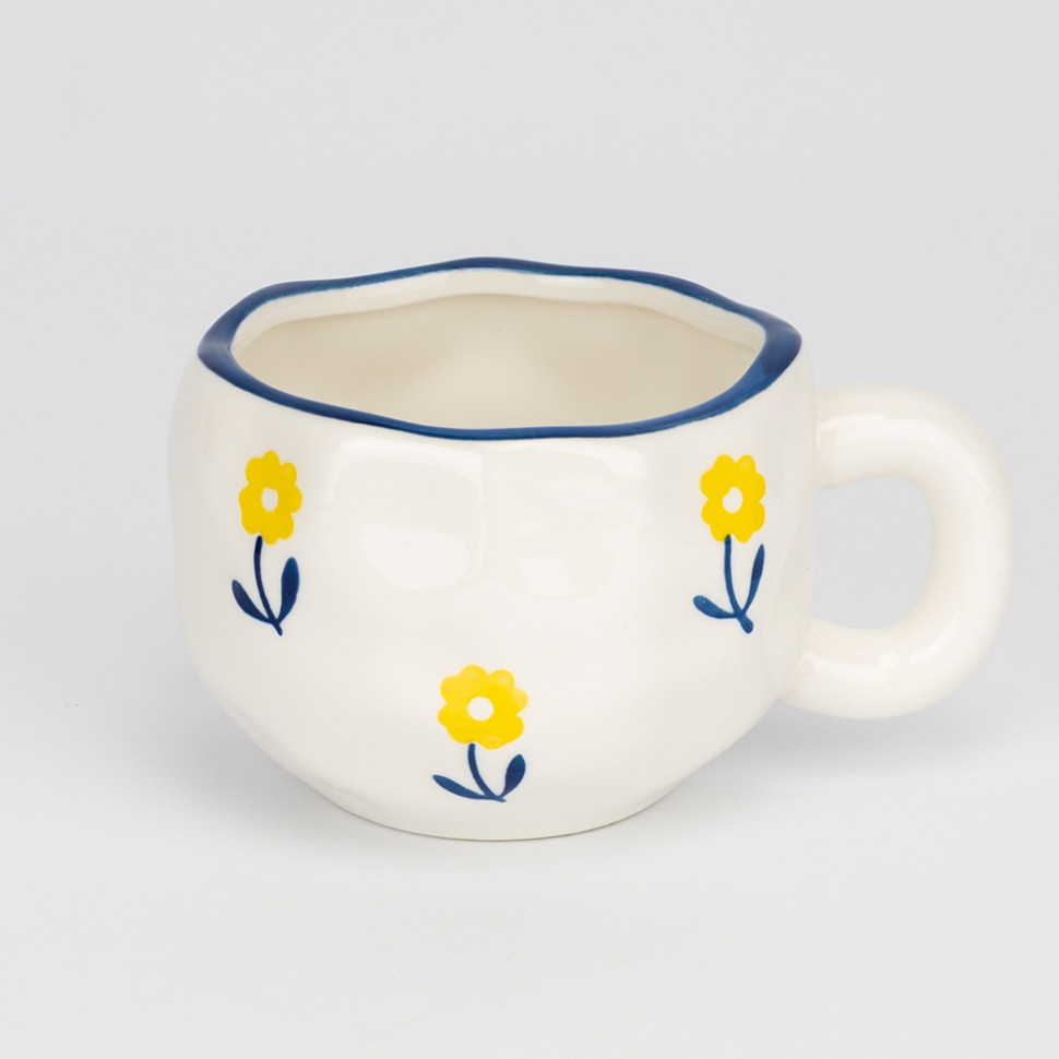 Чашка з блюдцем Sunny chamomile 350 мл