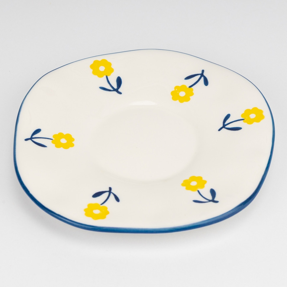 Чашка з блюдцем Sunny chamomile 350 мл