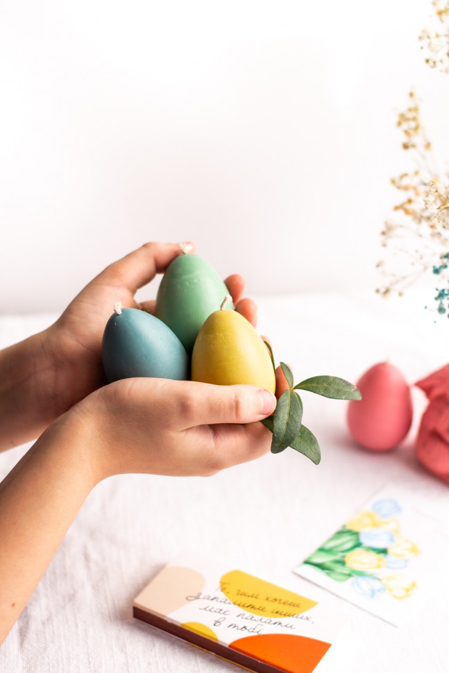 Восковая свеча Easter Egg