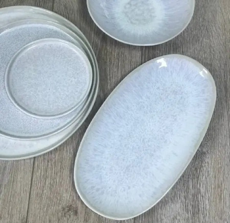 Тарелка White stone овал