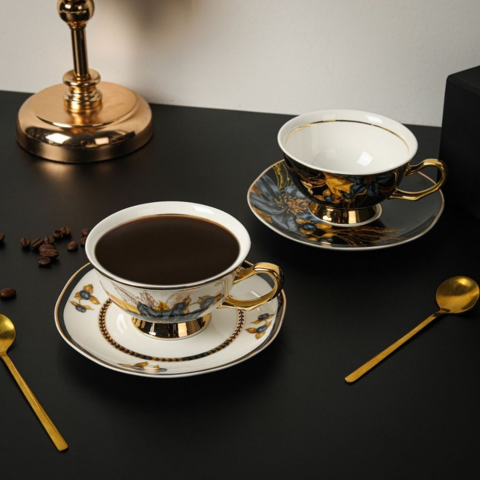 Чашка з блюдцем Victorian Charm