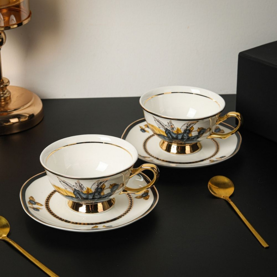 Чашка з блюдцем Victorian Charm