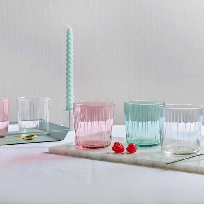 Набір склянок DREAMLINE зелений 390 мл, 4 шт