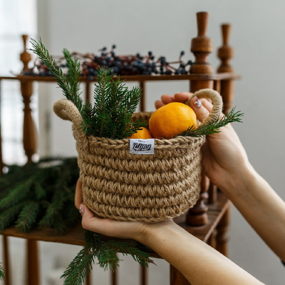 Кошик з джуту Basket mini