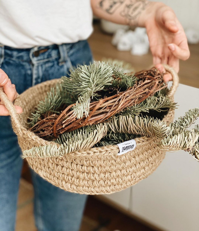Кошик з джуту Basket mini