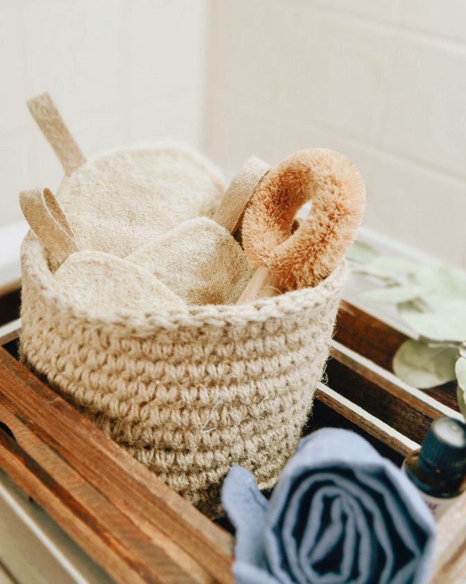 Кошик з джуту Basket mini