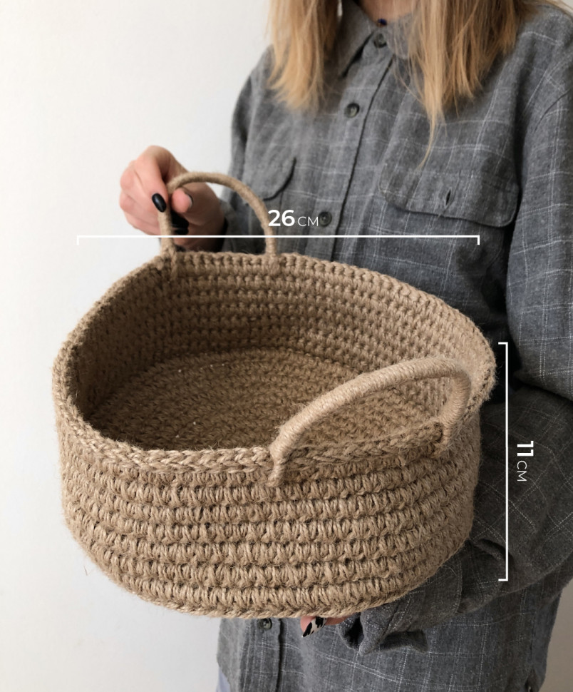 Кошик з джуту Basket mini