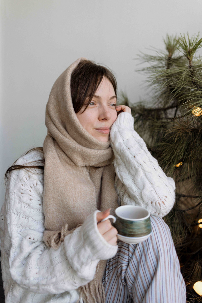 Керамічна чашка з блюдцем Melange 