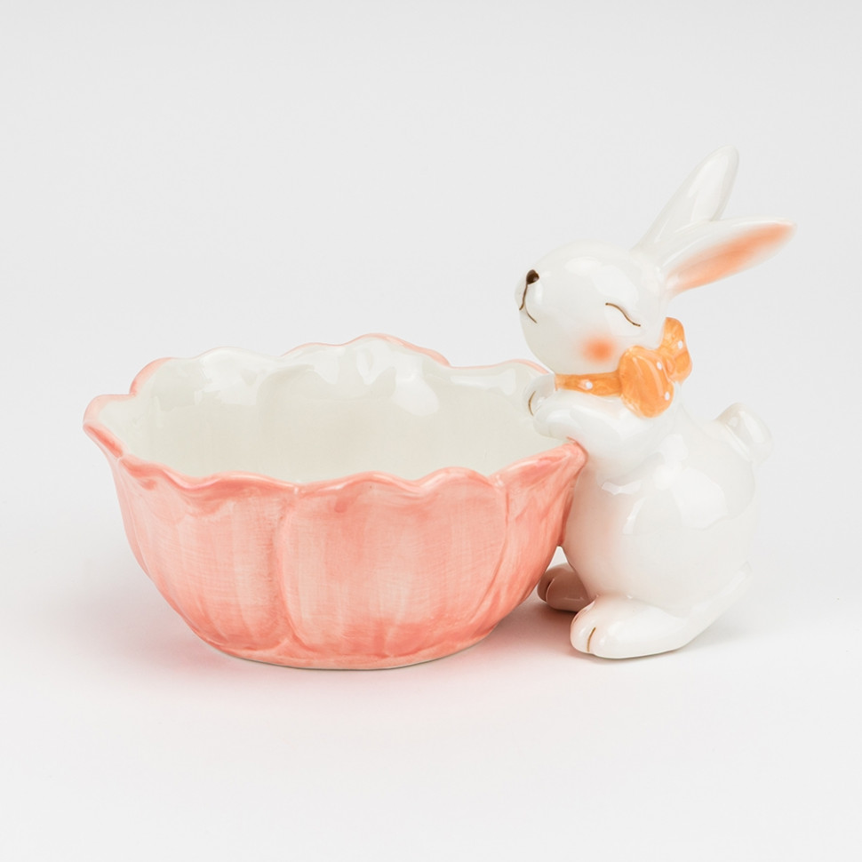 Емкость для хранения Rabbit with a flower