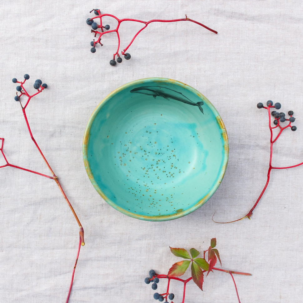 Керамическая пиала "Waters"