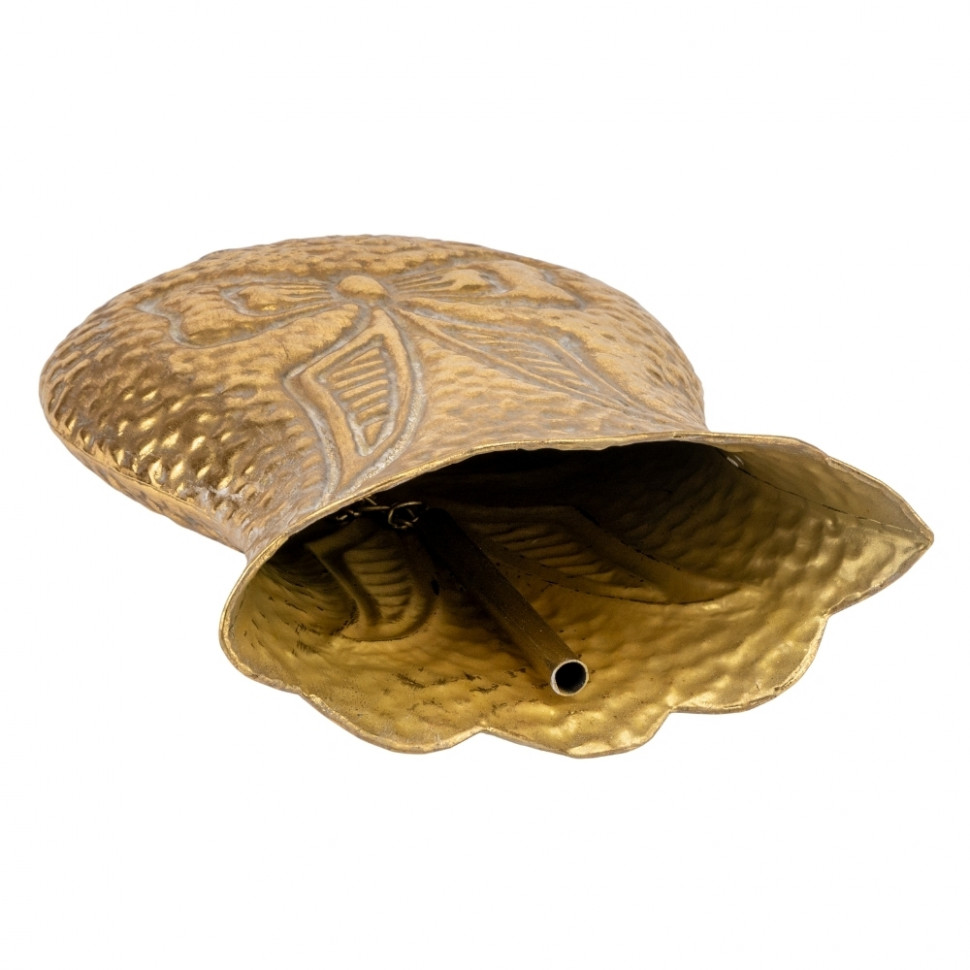 Золотий металевий дзвіночок Christmas