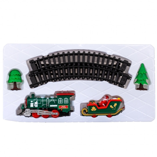 Різдвяний паровоз з музикою  Santa time