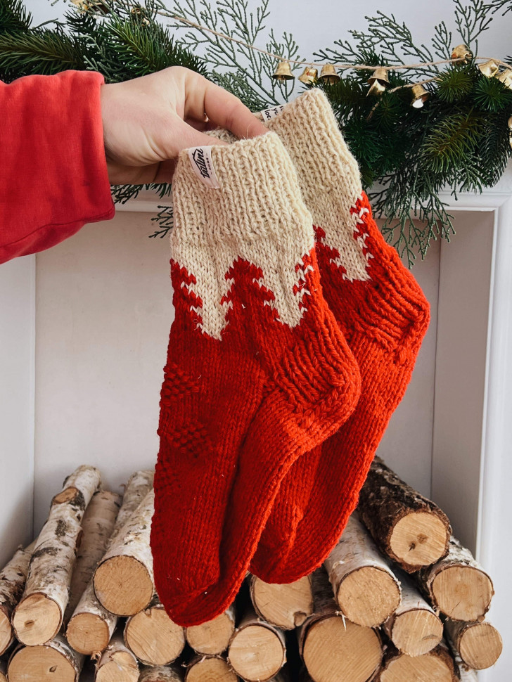 В'язані шкарпетки та рукавиці Warm Set