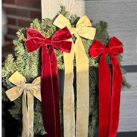 Оксамитовий бант WOW