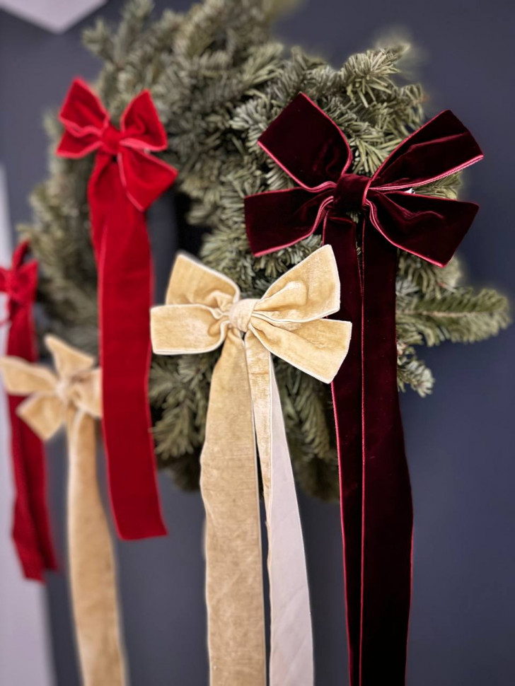 Оксамитовий бант WOW