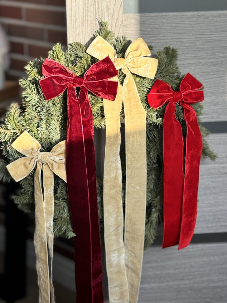 Оксамитовий бант WOW