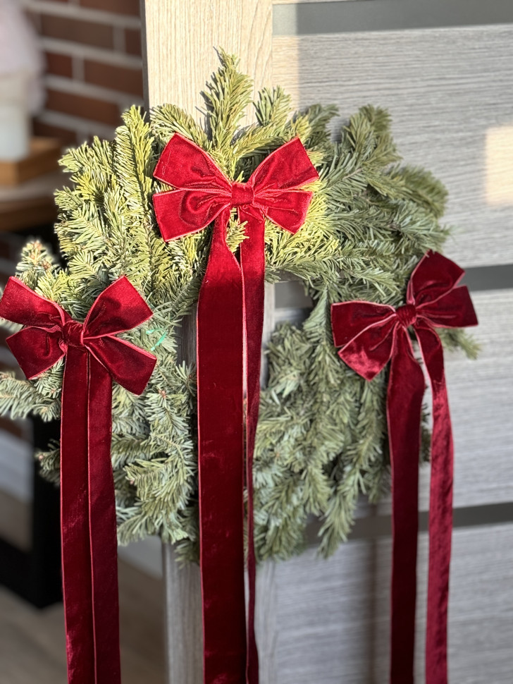 Оксамитовий бант WOW