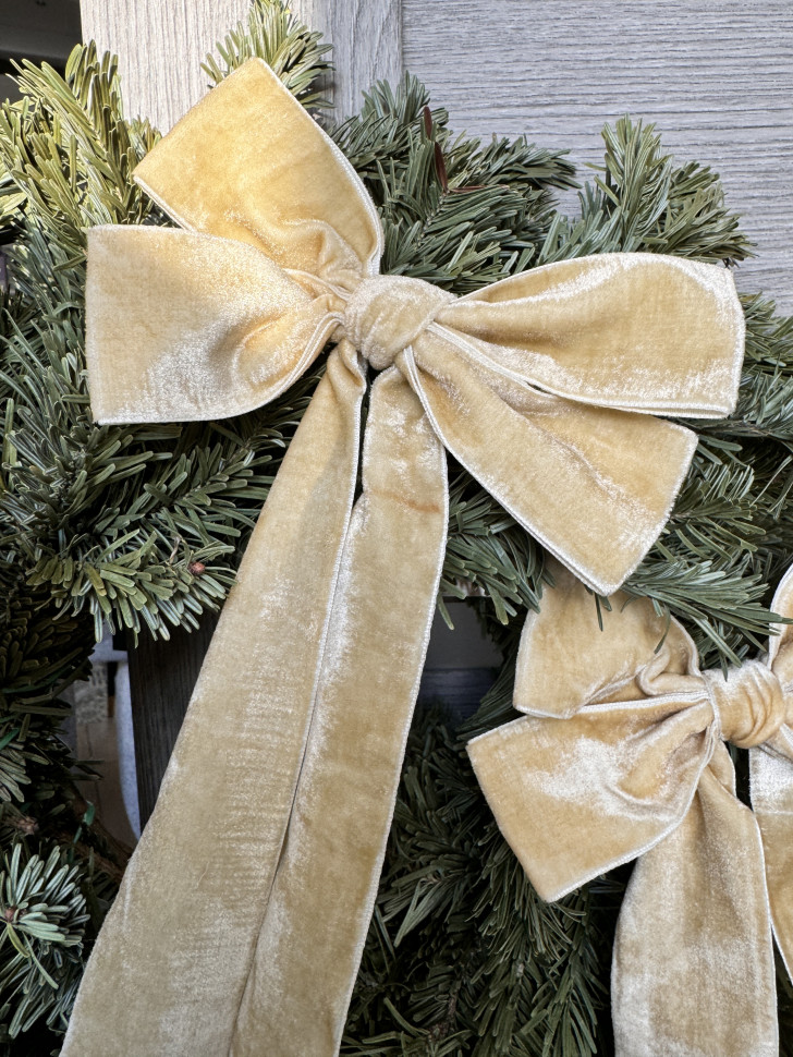 Оксамитовий бант WOW