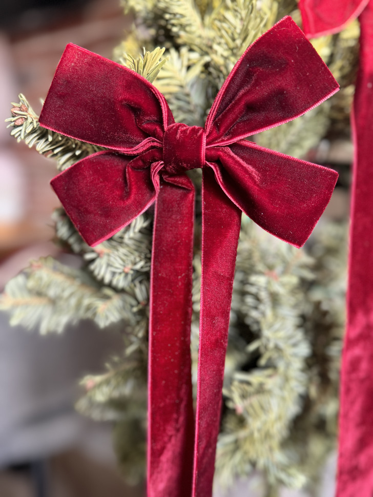 Оксамитовий бант WOW