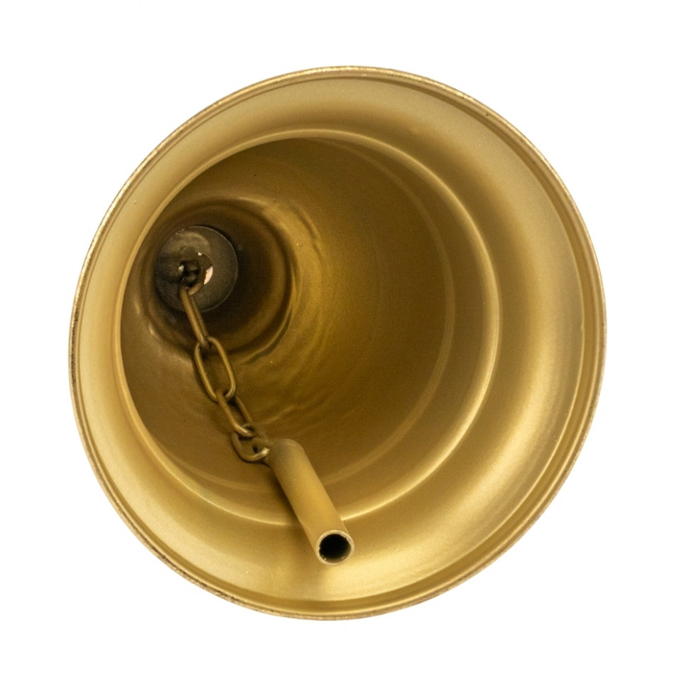 Золотой металлический колокольчик Noel