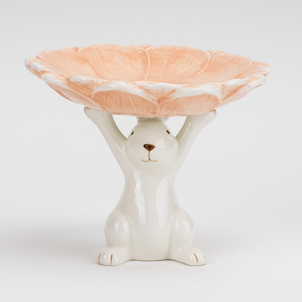 Подставка Rabbit with a flower