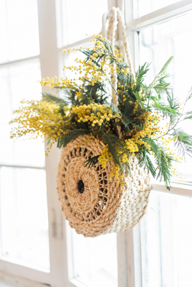 Круглая сумка Banana