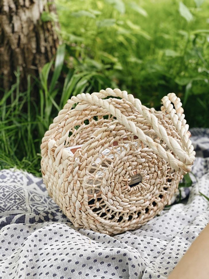 Круглая сумка Banana