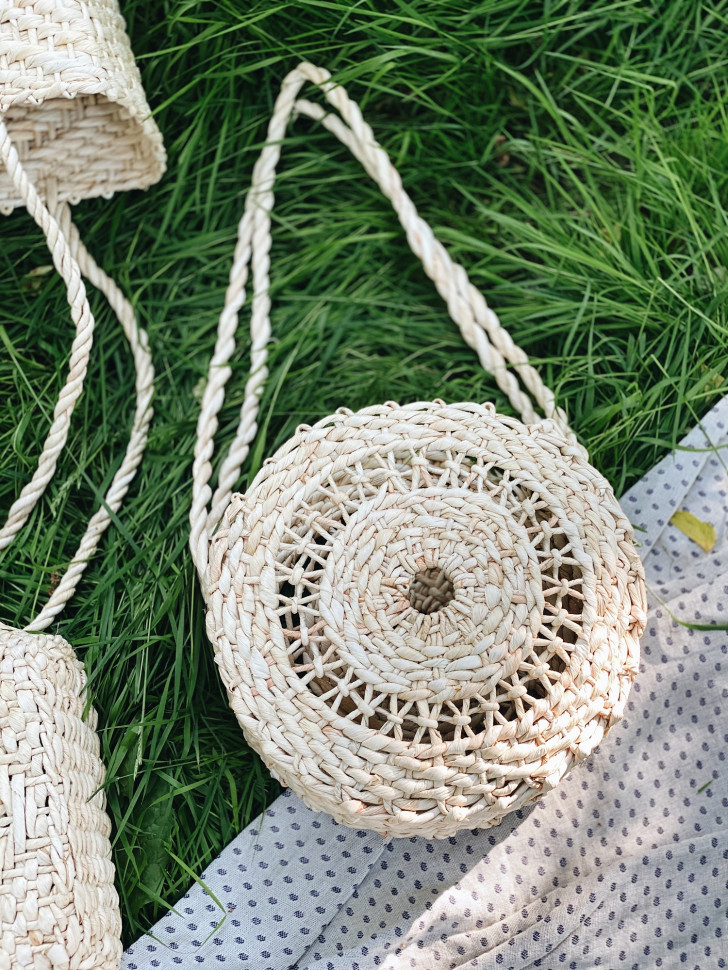 Круглая сумка Banana