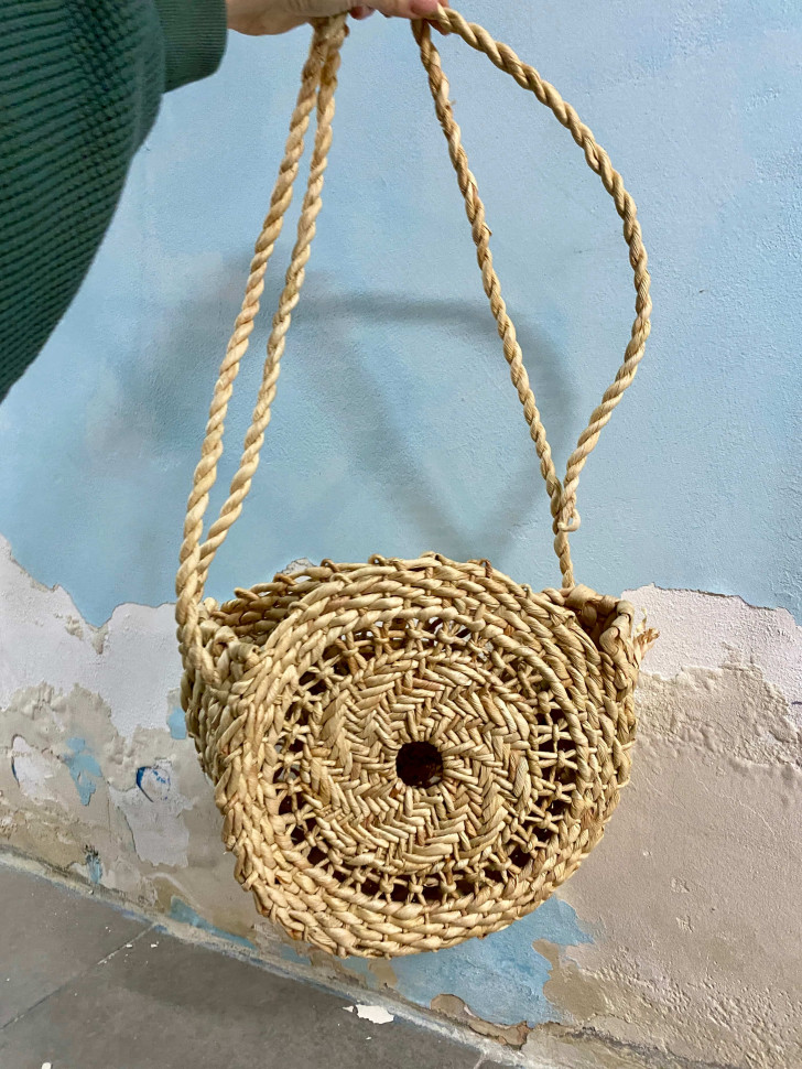 Круглая сумка Banana