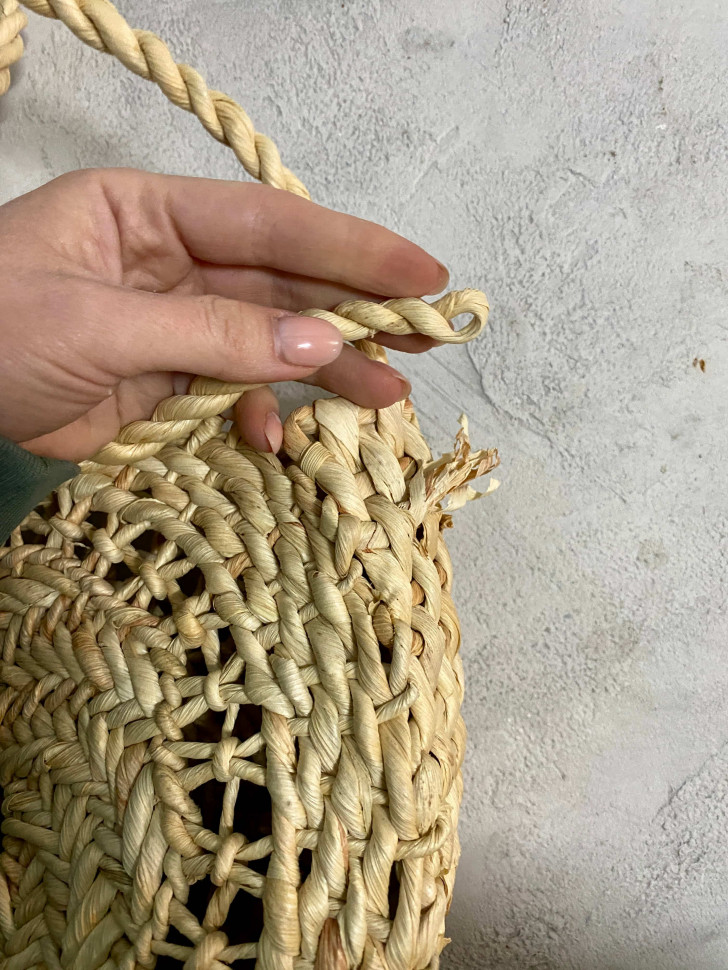 Круглая сумка Banana