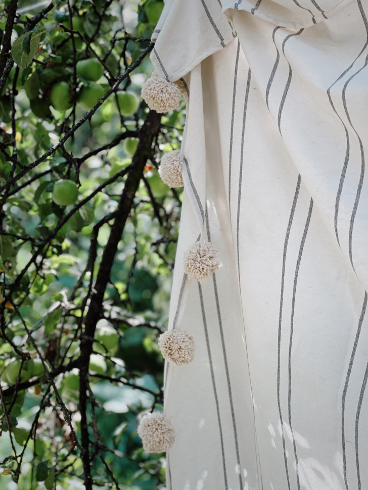 Покривало (пляжний килимок) Milis з бубонами