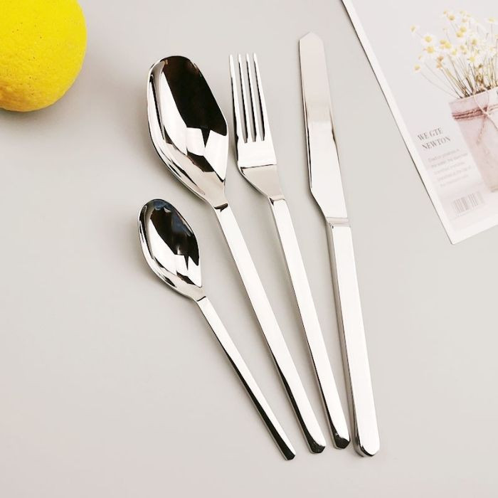 Набір столових ножів Silver Mirror 6 шт 