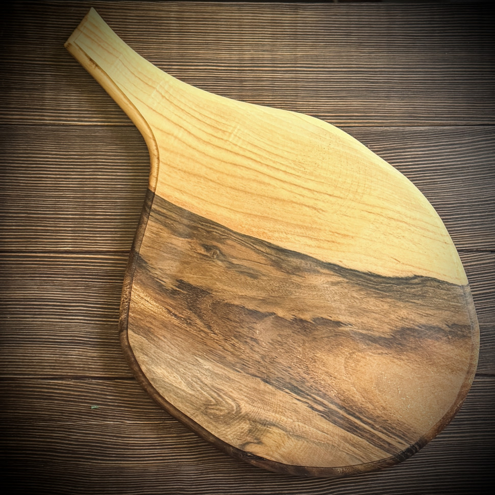Досточки из цельного ореха Walnut овальна