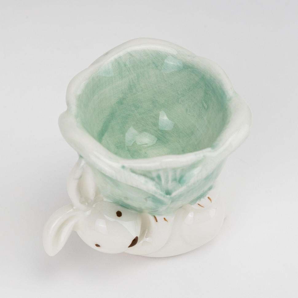 Набор подставок для яиц Rabbit and flower 6 шт