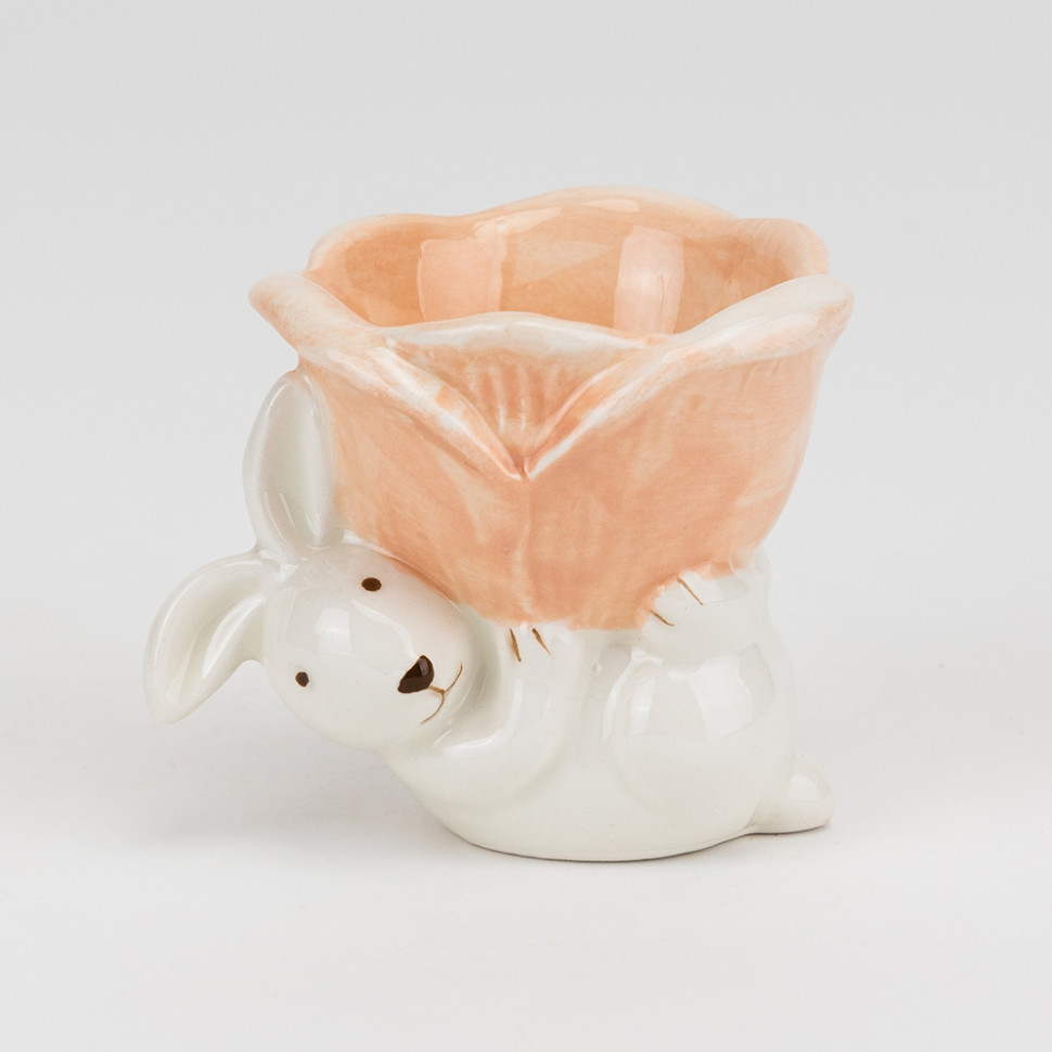 Набор подставок для яиц Rabbit and flower 6 шт