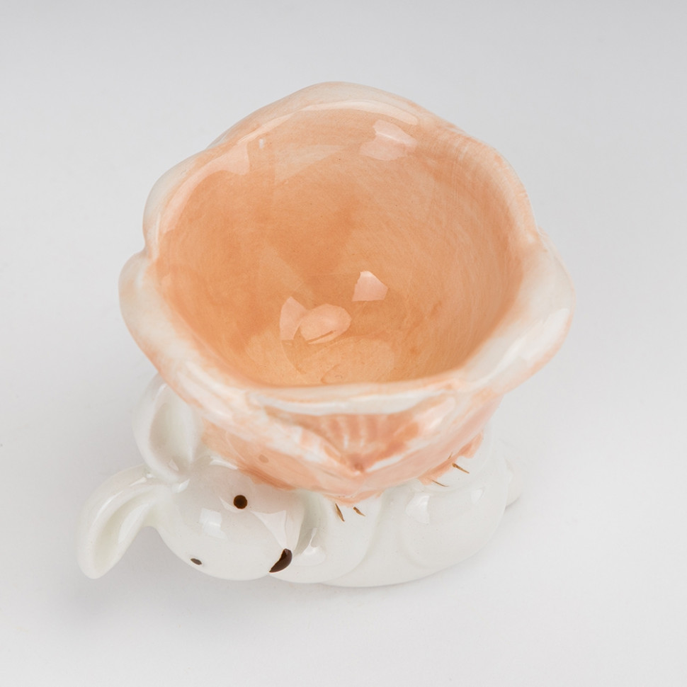 Набор подставок для яиц Rabbit and flower 6 шт